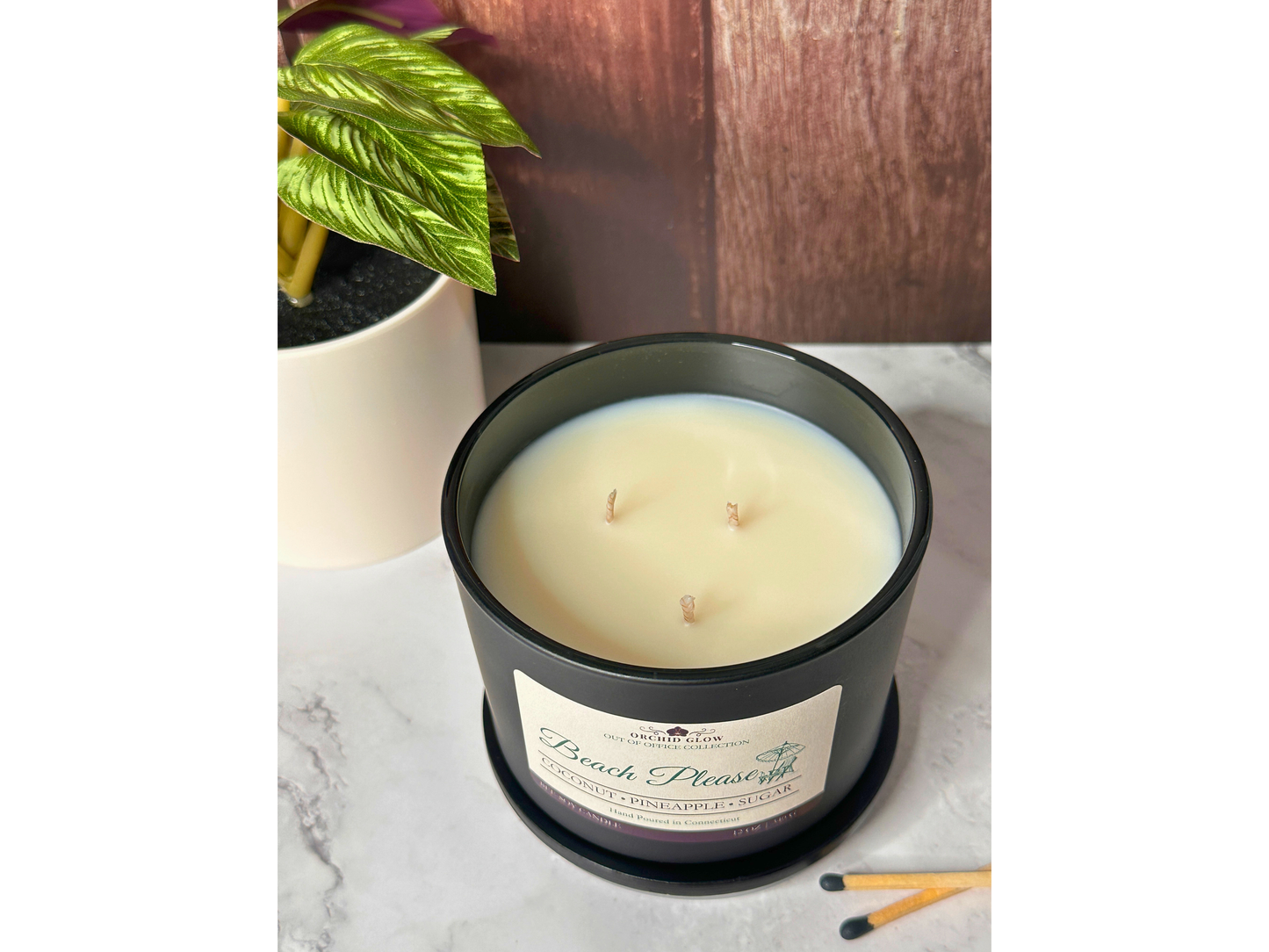 Beach Please 12 Oz Soy Candle