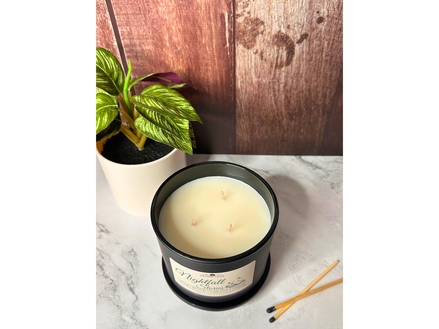 Nightfall Stories 12 Oz Soy Candle
