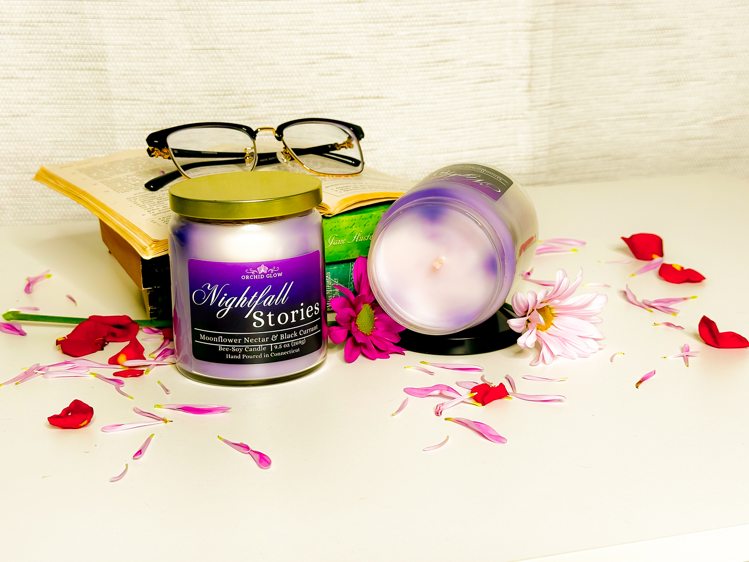 Orchid Sea Breeze Scented candle
