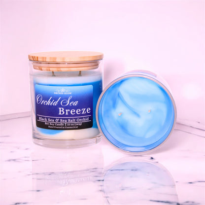 Orchid Sea Breeze 10 Oz Candle