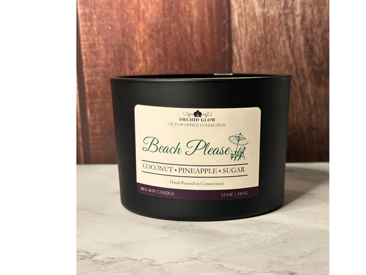 Beach Please 12 Oz Soy Candle