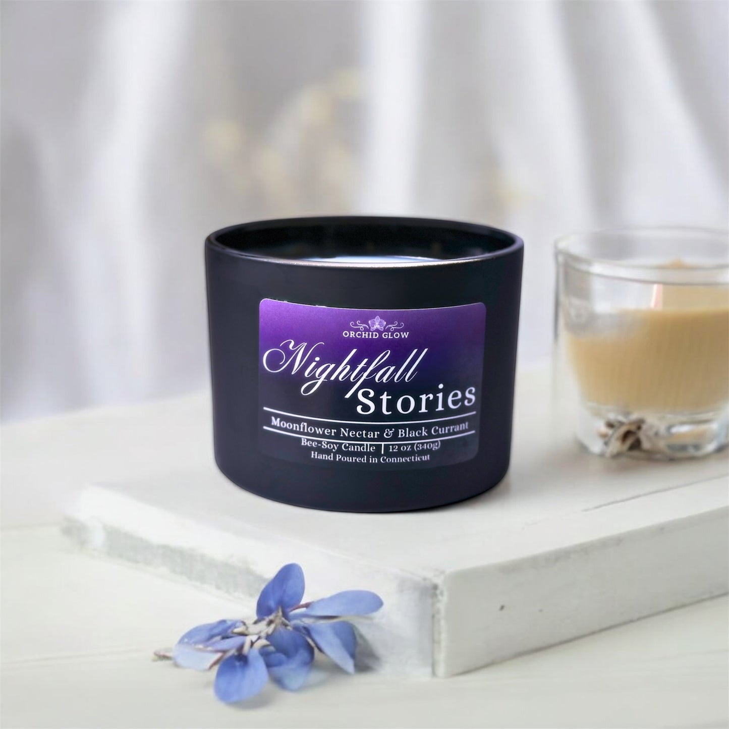 Nightfall Stories 12 Oz Soy Candle