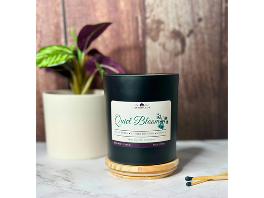 Quiet Bloom 10 Oz Soy Candle