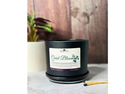 Quiet Bloom 12 Oz Soy Candle