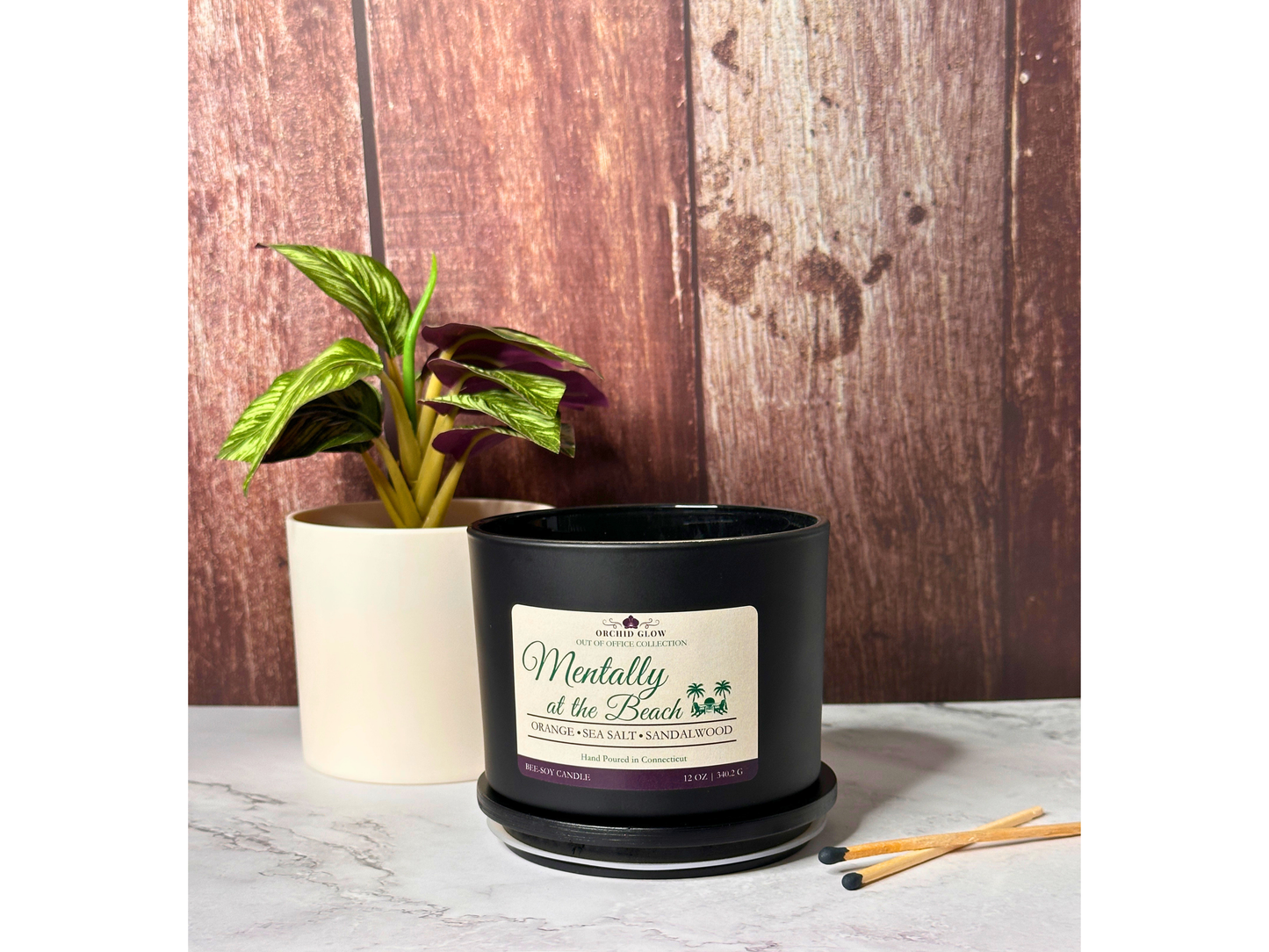 Mentally at the Beach 12 Oz Soy Candle