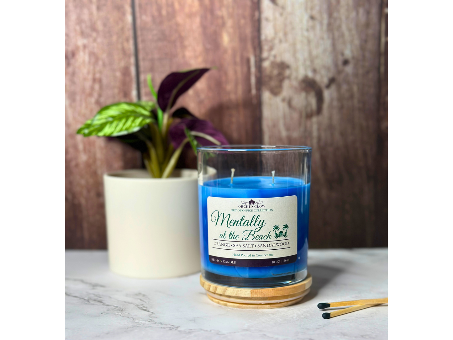 Mentally at the Beach 10 Oz Soy Candle