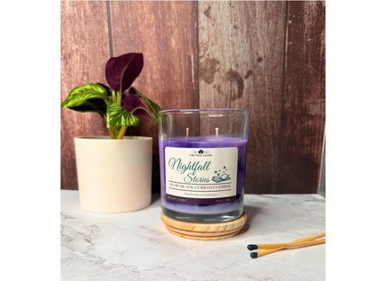 Nightfall Stories 10 Oz Soy Candle